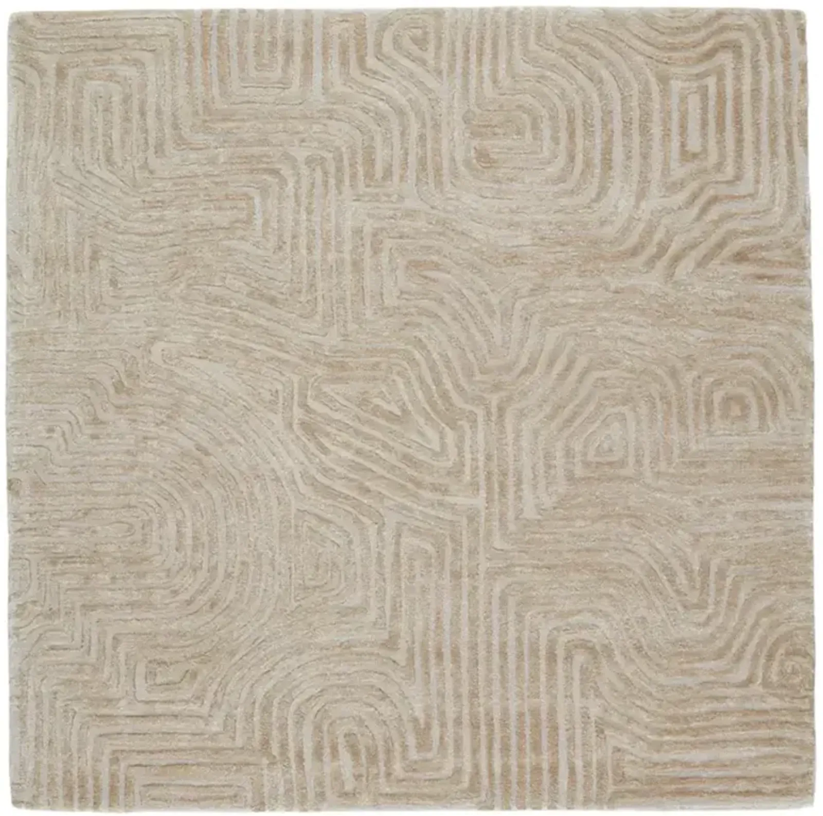 Genesis Impress Natural 6' x 6' Square Rug