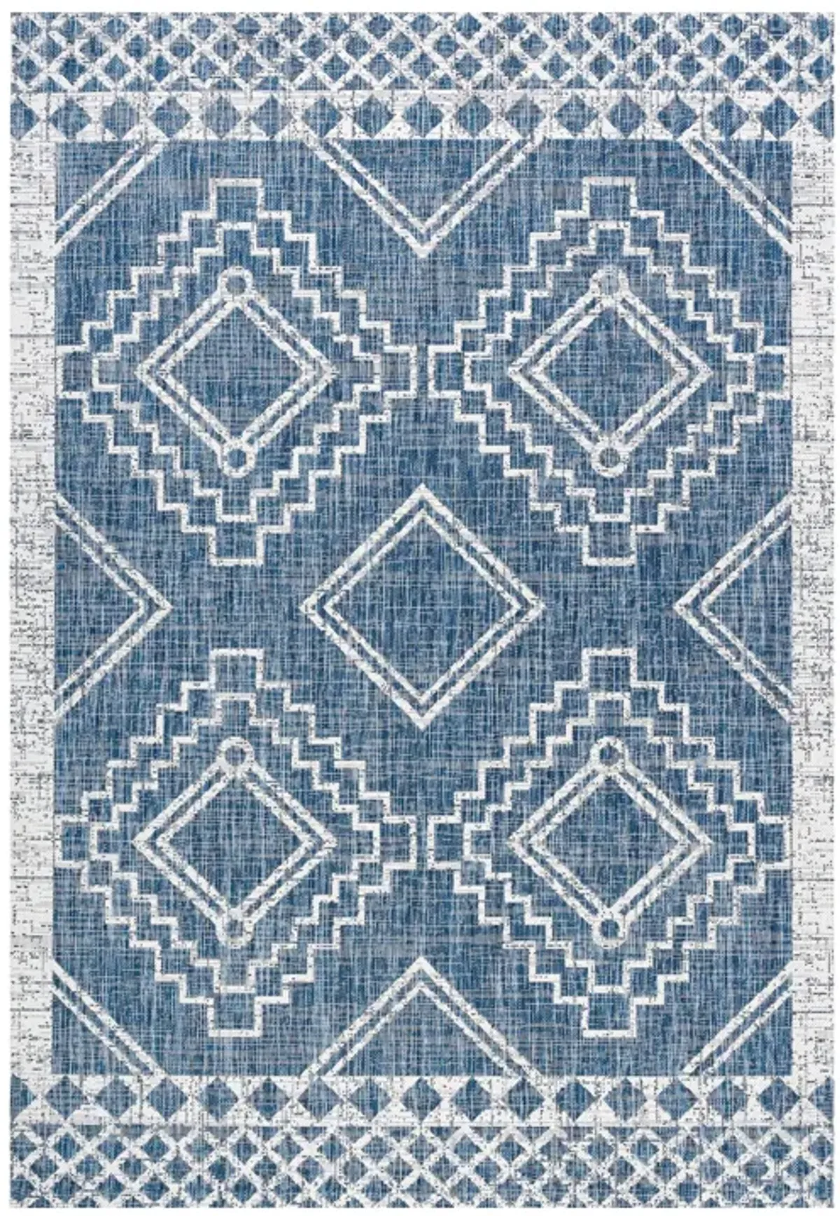 Marokko Diamond Tribal Medallion Indoor/Outdoor Area Rug