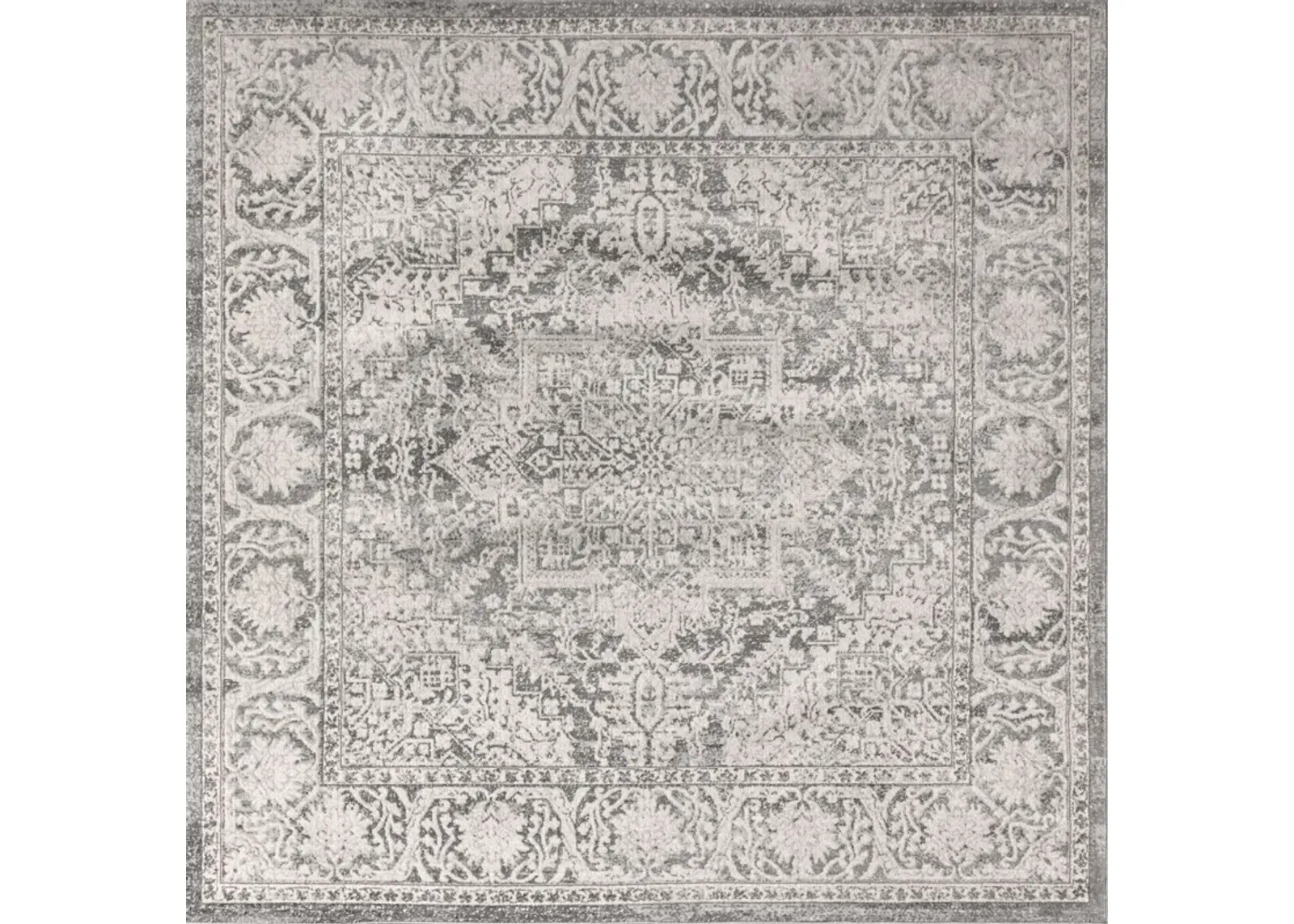 Modern Persian Vintage Medallion Area Rug