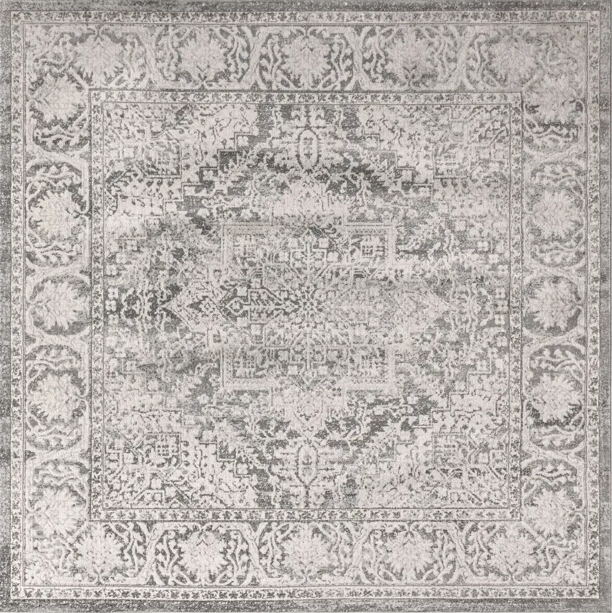 Modern Persian Vintage Medallion Area Rug