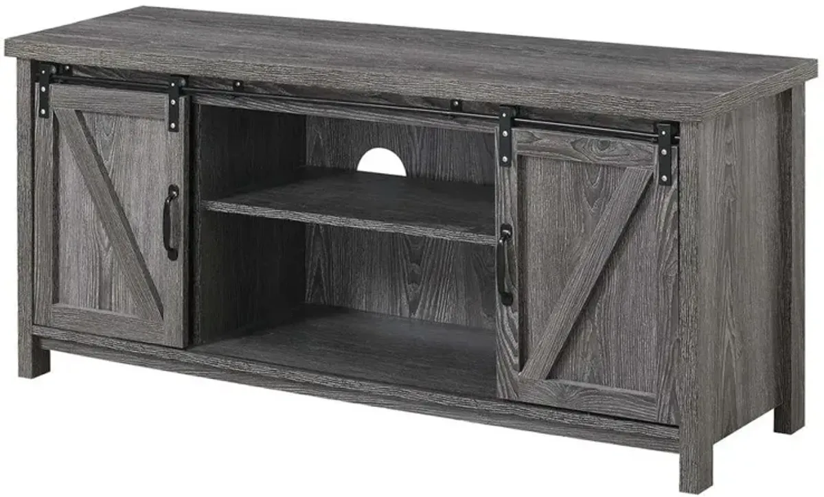 Convenience Concepts Blake Barn Door TV Stand