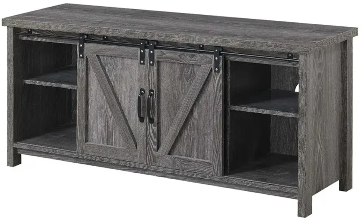 Convenience Concepts Blake Barn Door TV Stand