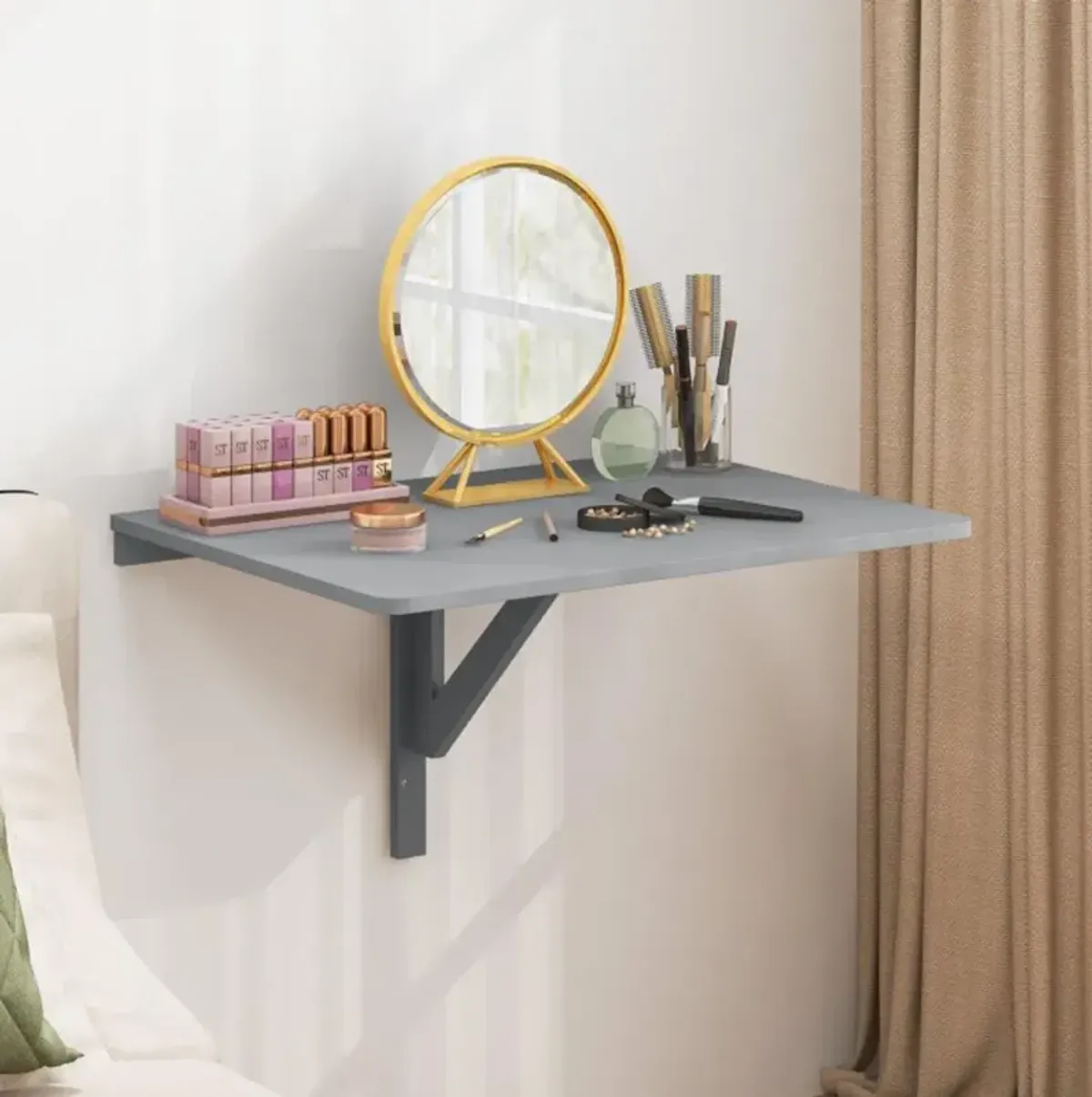 Wall Mounted Folding Table for Small Spaces