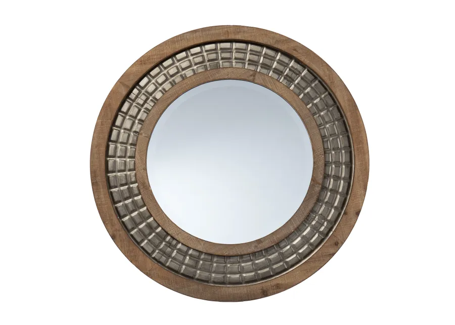 Arajuno Round Decorative Mirror