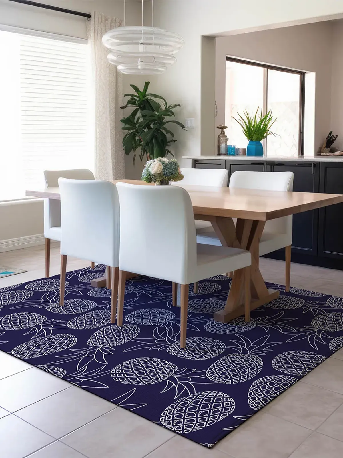 Kendall KE6 Navy 10' x 14' Rug