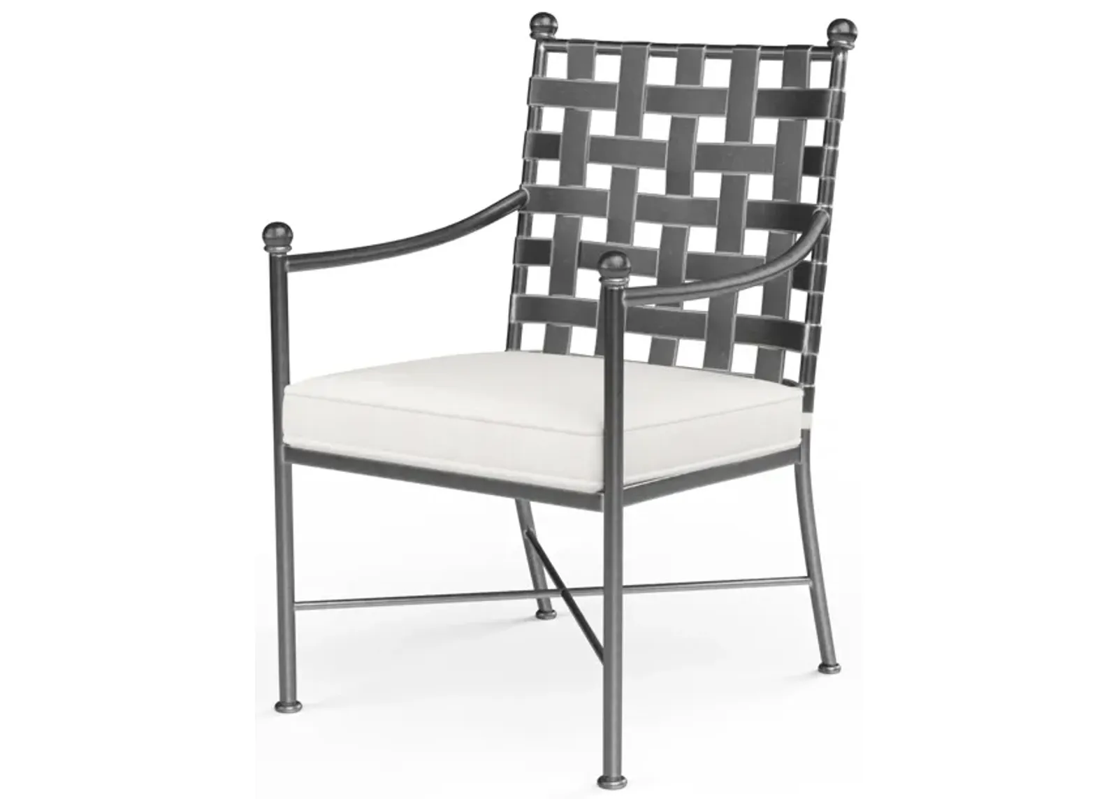 Provence Dining Chair in Canvas Flax w/ Self Welt