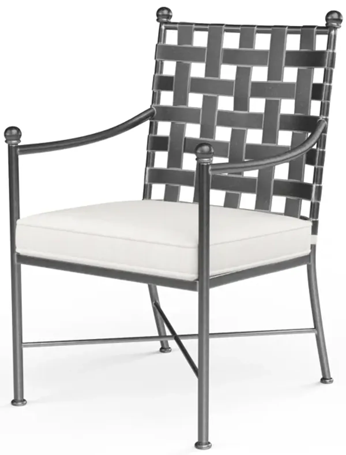 Provence Dining Chair in Canvas Flax w/ Self Welt