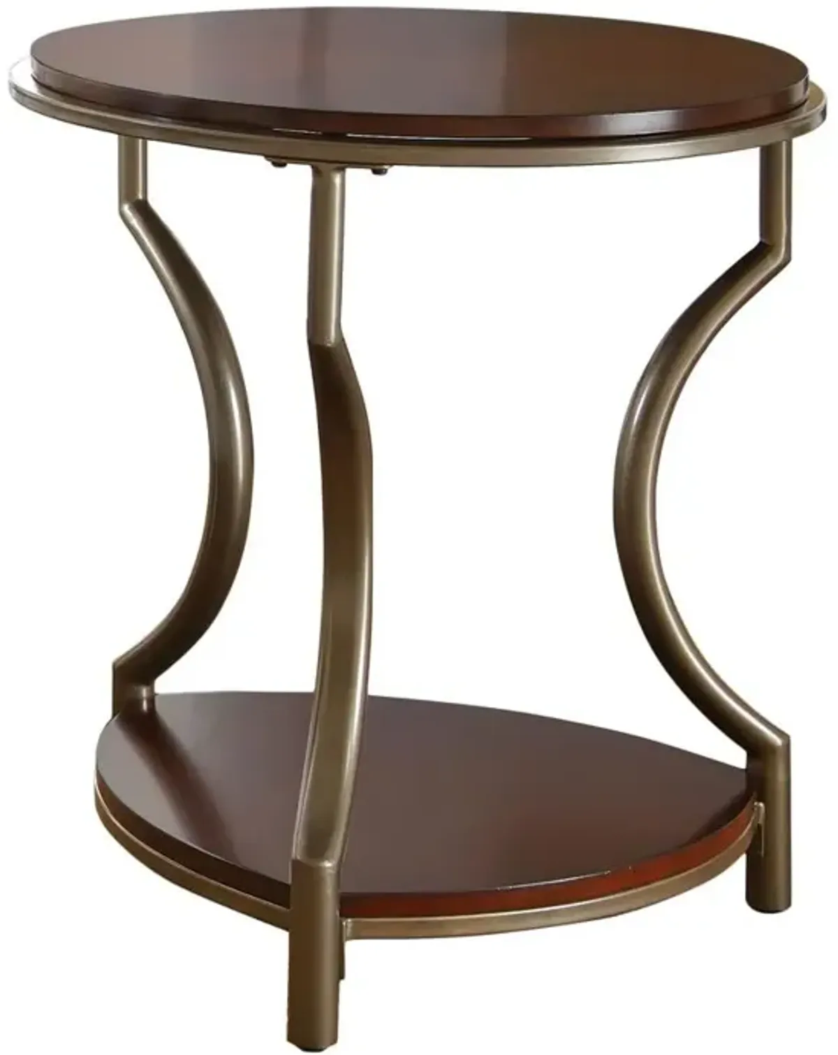 Miles Round End Table