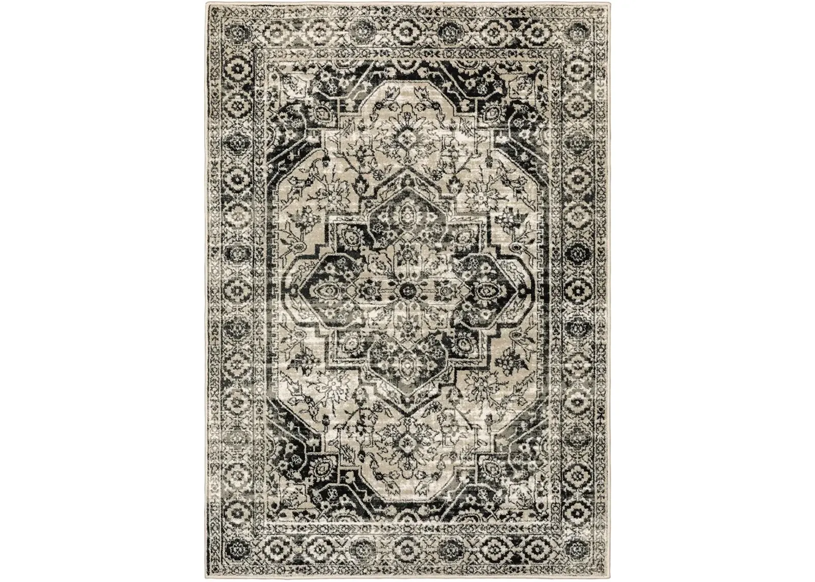 Georgia 7'10" x 10' Grey Rug