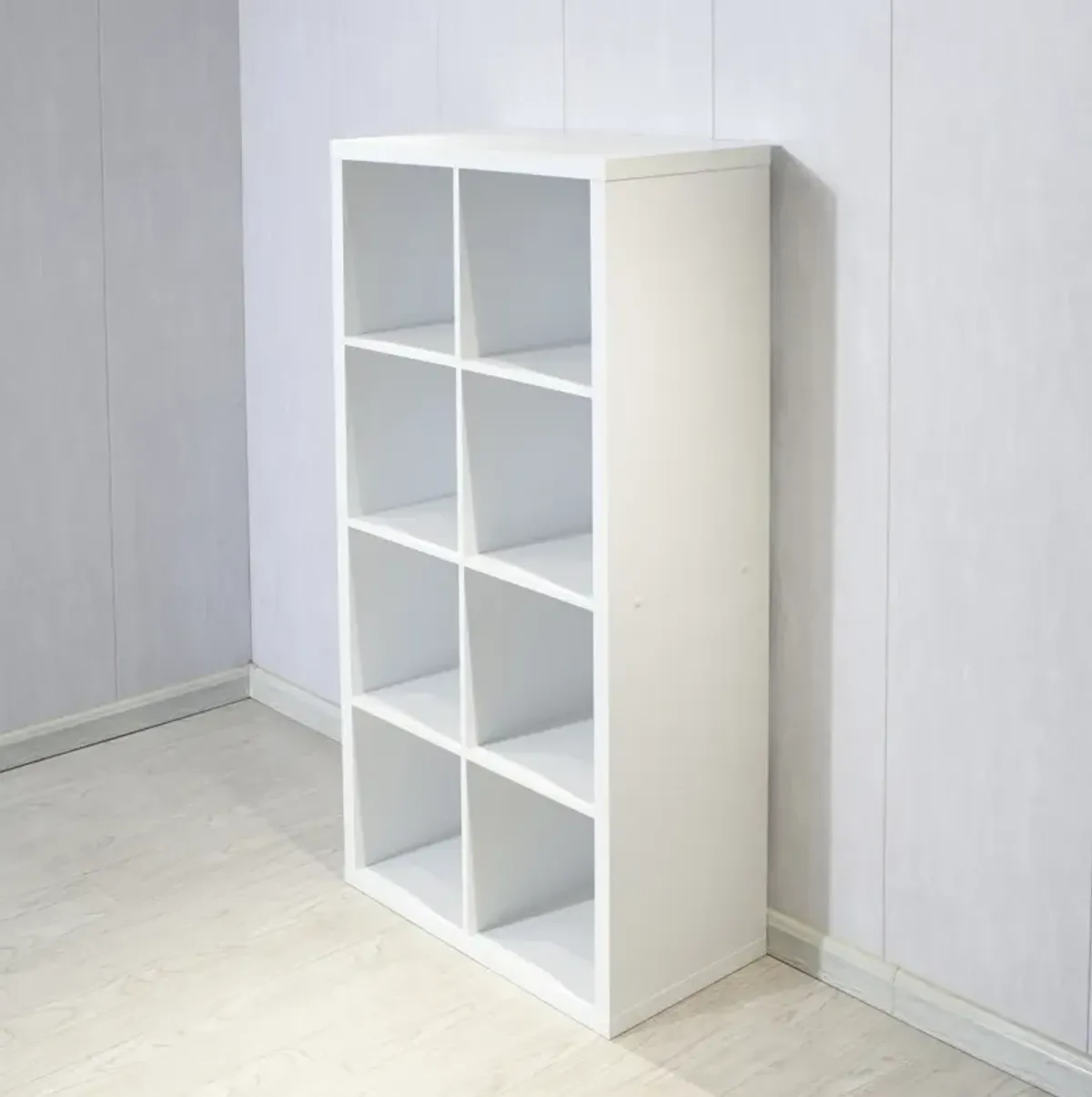 8-Cube Organizer with Open Back Shelves