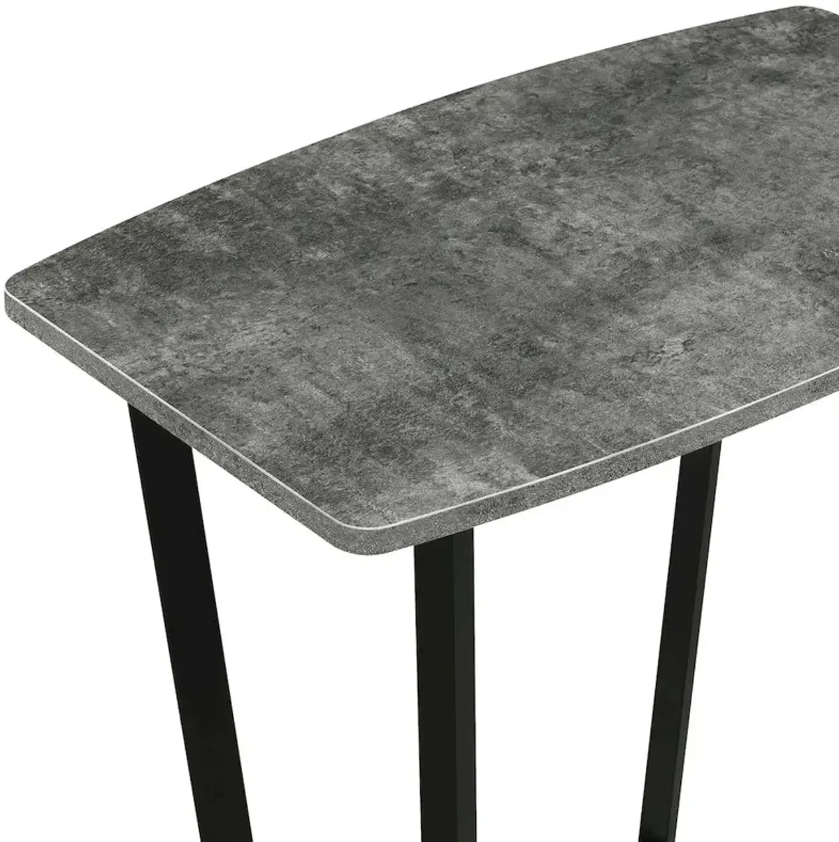 Convenience Concepts Graystone End Table with Shelf