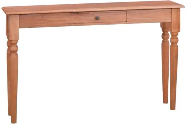 vidaXL Console Table 47.2" Solid Mahogany Wood