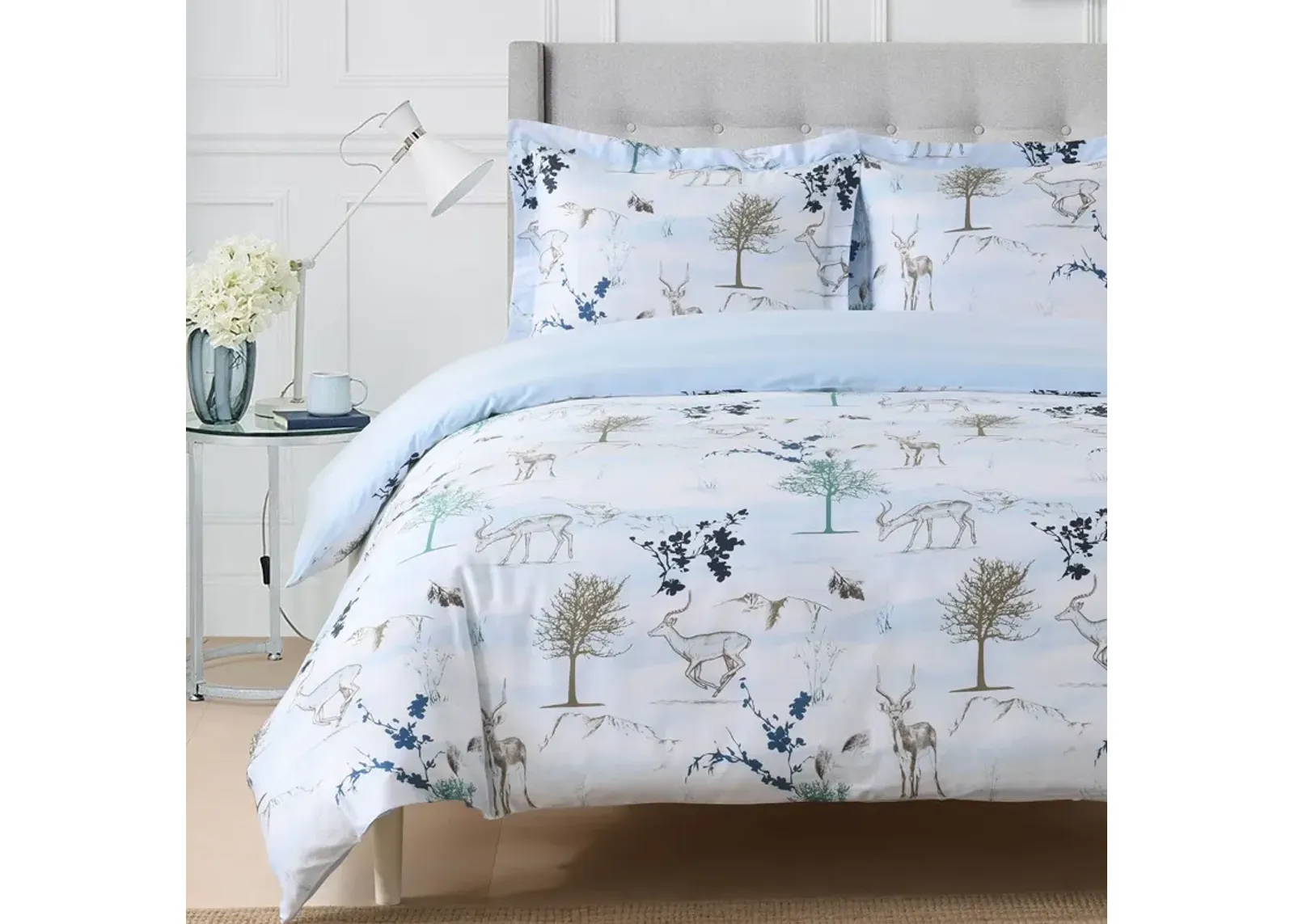 Egyptian Linens - Alpine 100% Cotton Duvet Cover Set