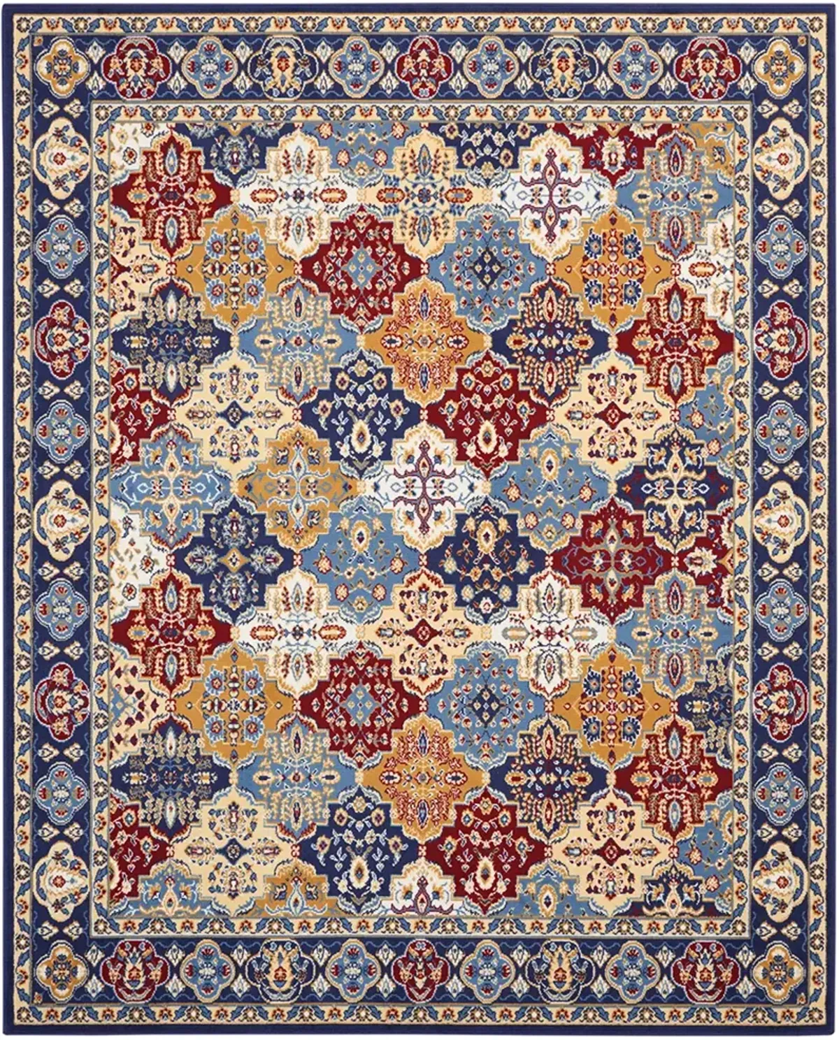 Grafix GRF31 Multicolor 8' x Round Rug
