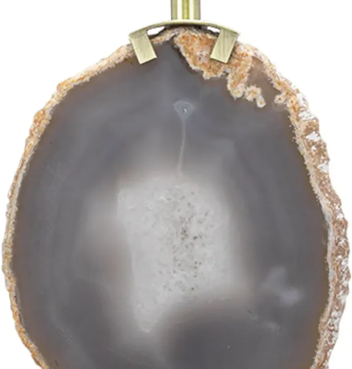 Agate Slice Table Lamp