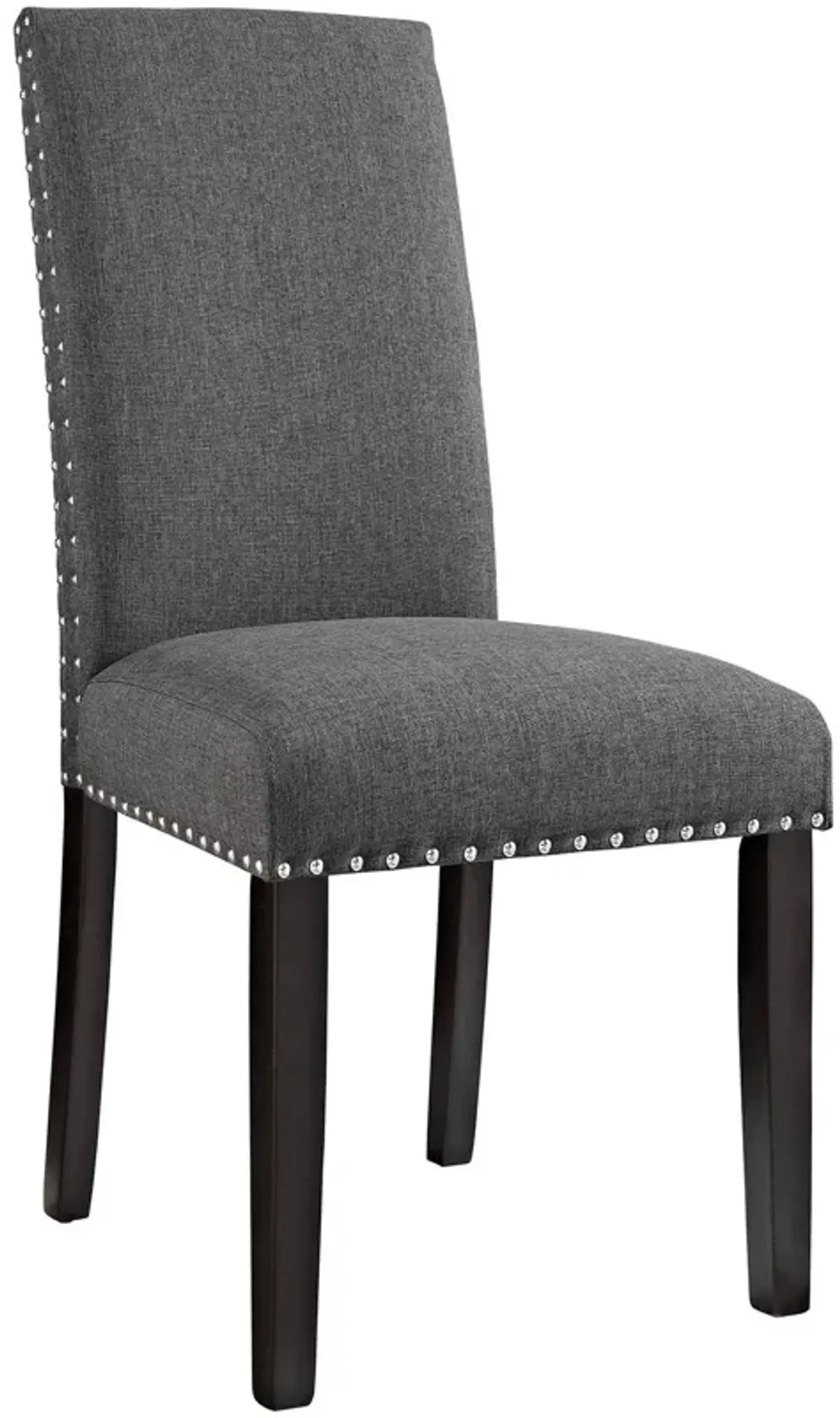 Parcel Dining Side Chair Fabric Set of 4-Benzara