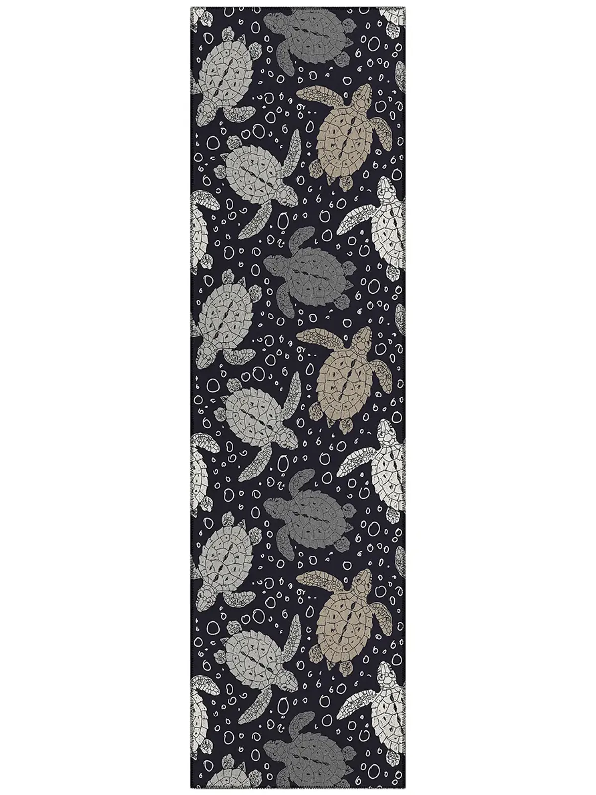 Seabreeze SZ13 Black 2'3" x 7'6" Rug