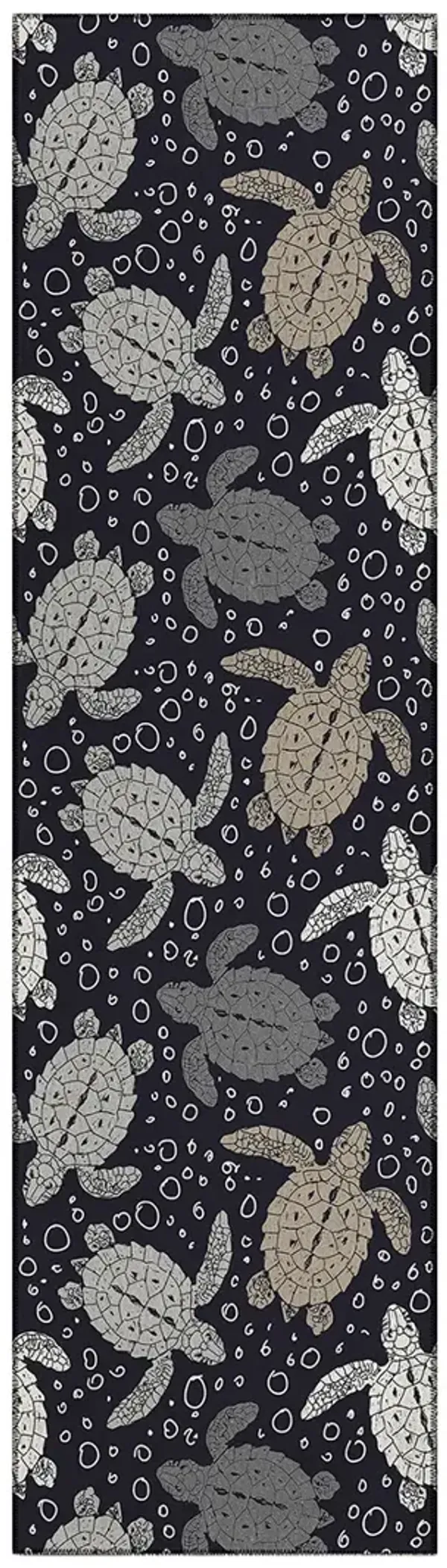 Seabreeze SZ13 Black 2'3" x 7'6" Rug