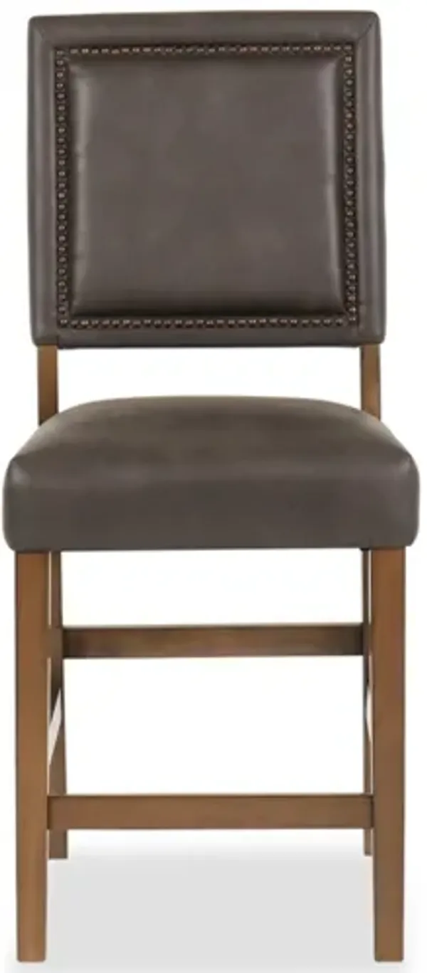 Benmara Nailhead Counter Stool