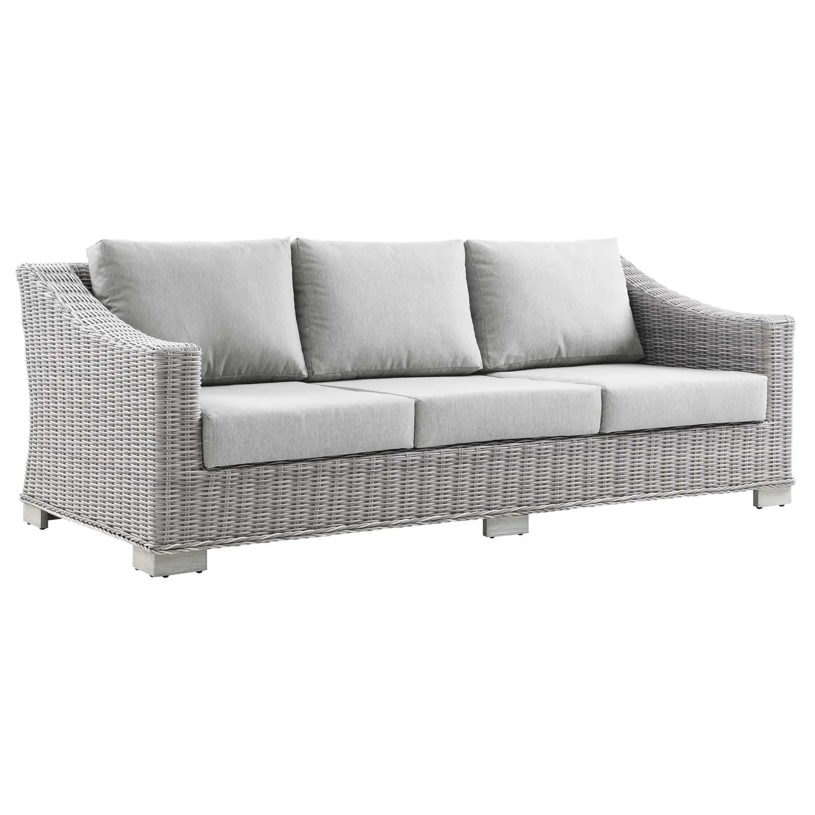 Modway - Conway Outdoor Patio Wicker Rattan Sofa