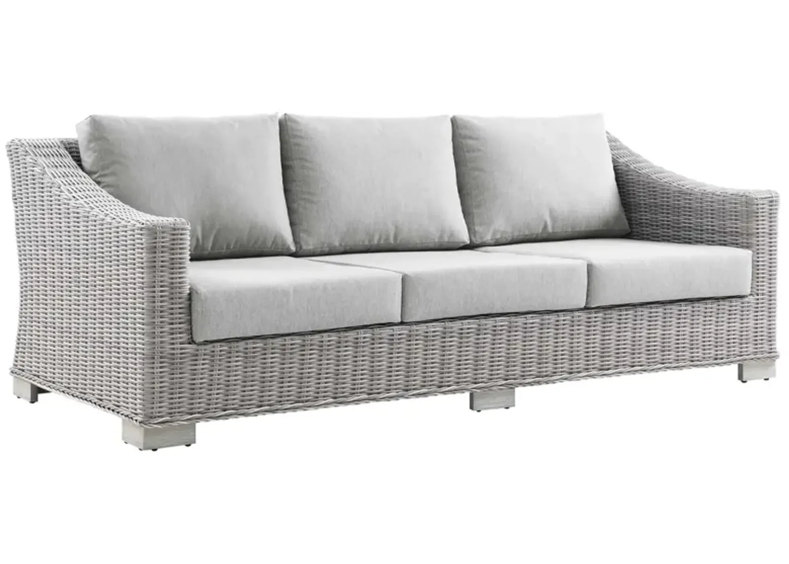 Modway - Conway Outdoor Patio Wicker Rattan Sofa