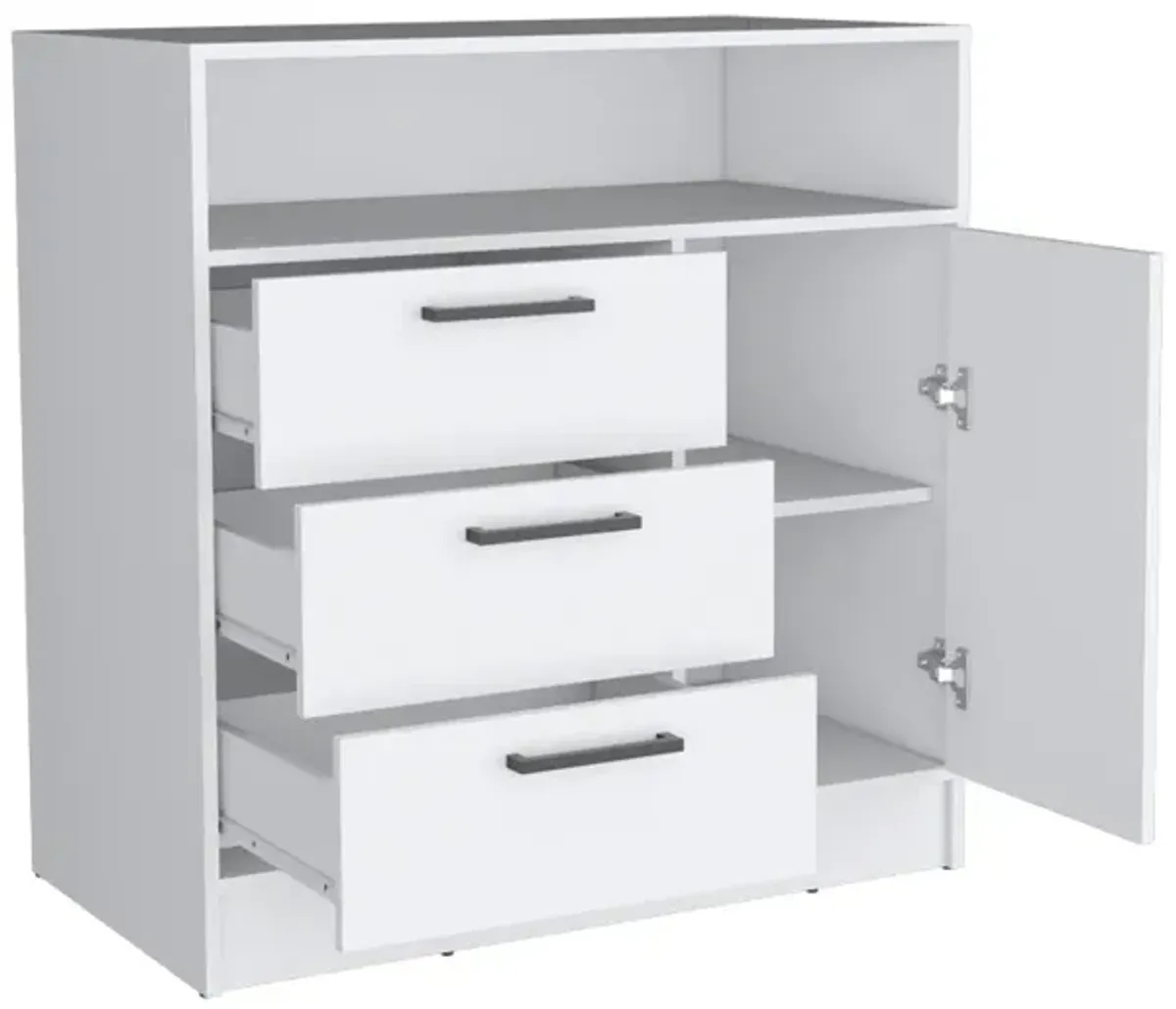 Drawer Dresser Torrey, Bedroom, White