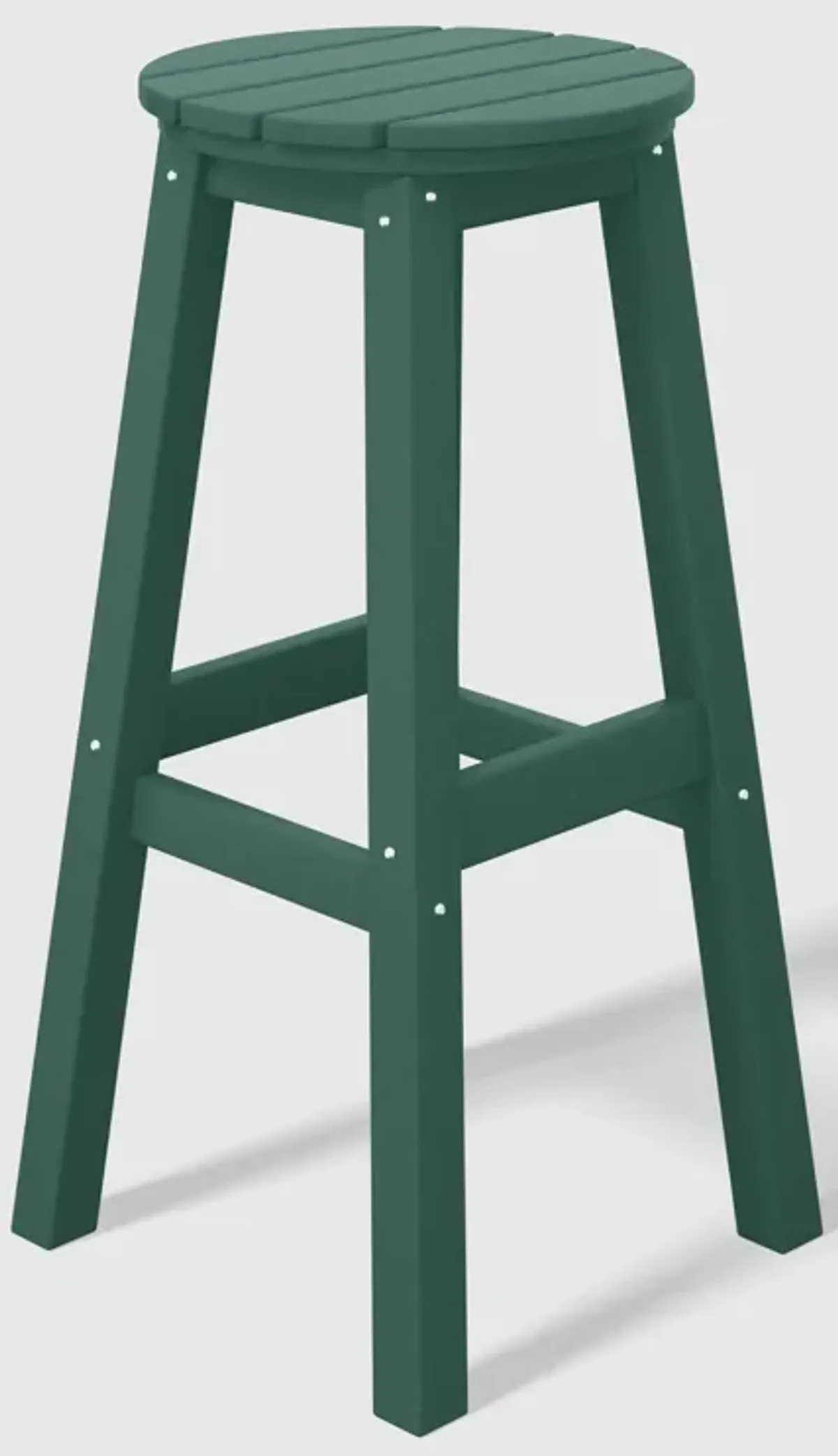 WestinTrends 29" HDPE Outdoor Patio Round Bar Stool