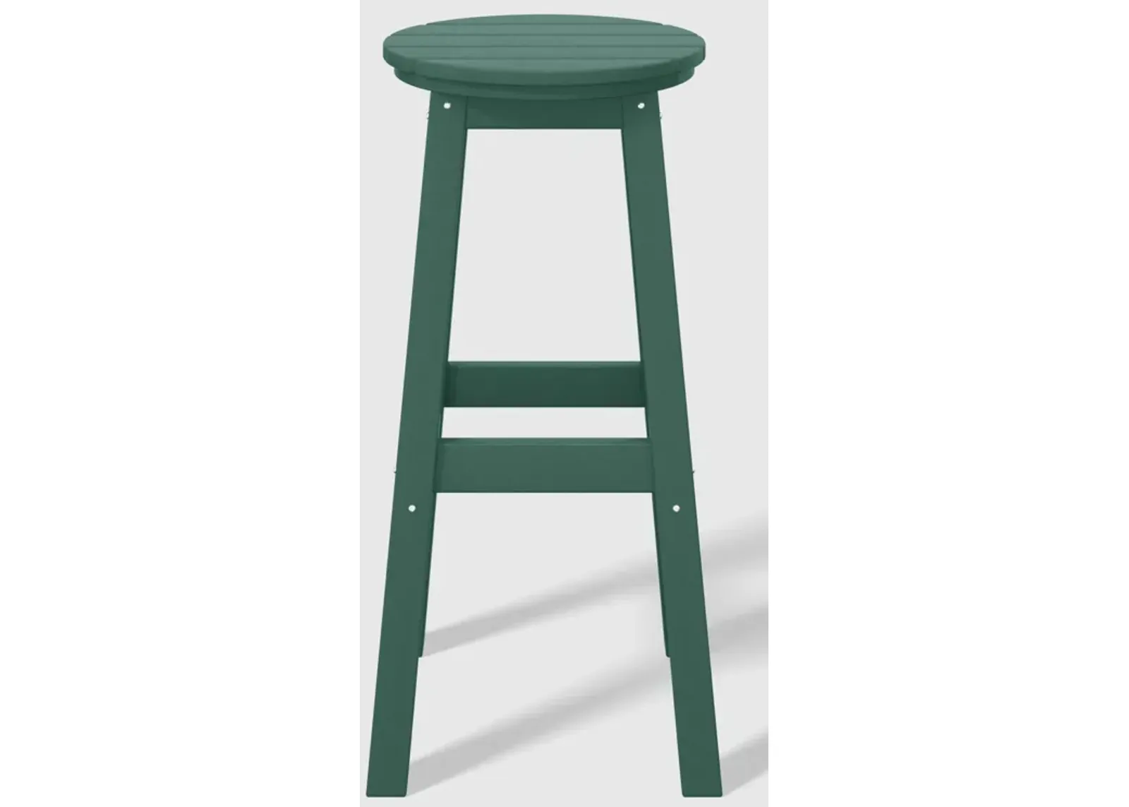 WestinTrends 29" HDPE Outdoor Patio Round Bar Stool