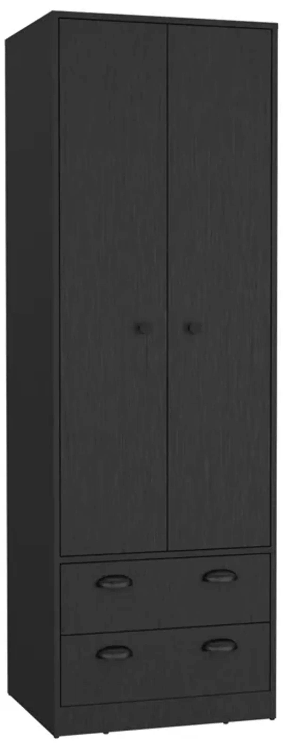 St Monans Armoire with Double Door and 2-Drawers -White