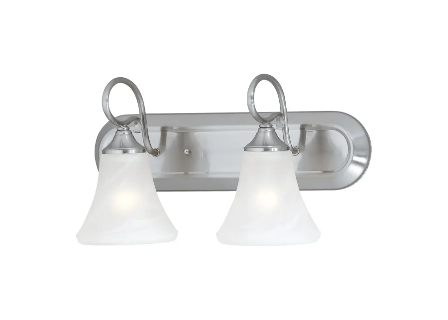 Elipse 18'' Wide 2-Light Vanity Light