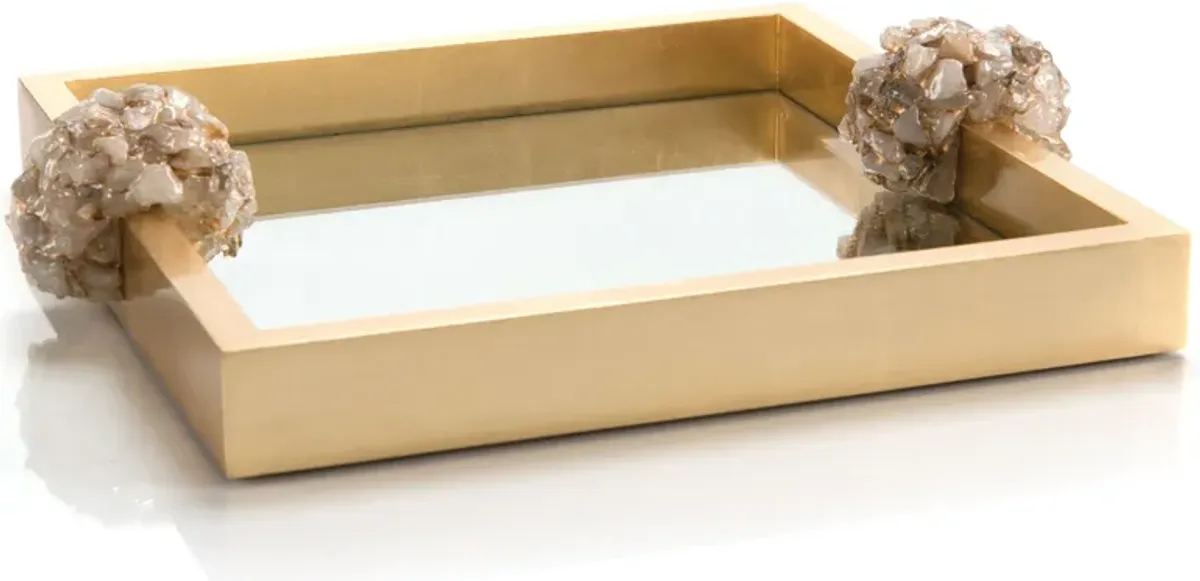 Golden Reflections Tray