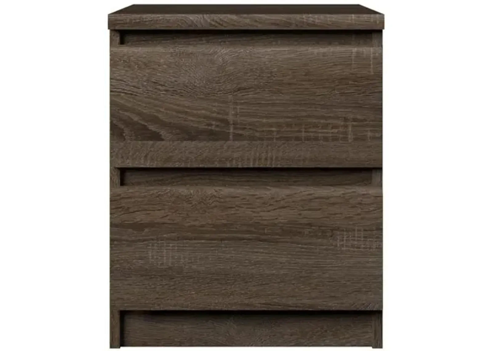 Tvilum Scottsdale 2 Drawer Nightstand, Truffle