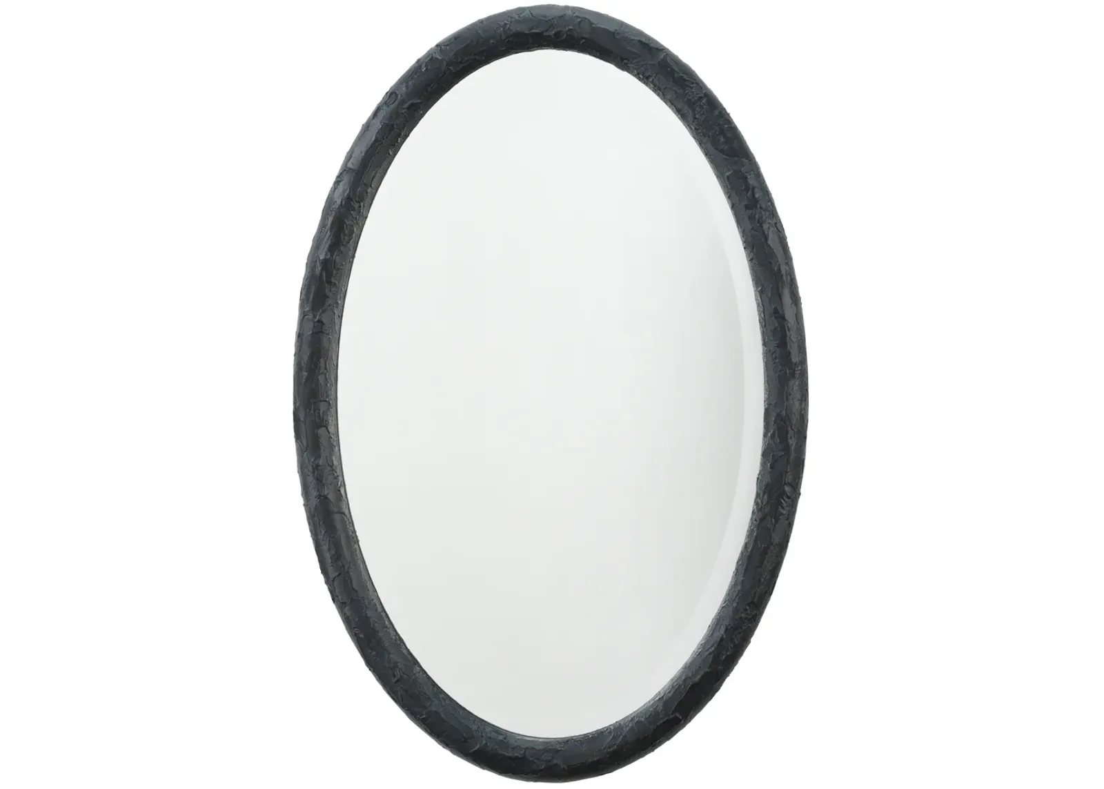 Ovation Oval Mirror, Black