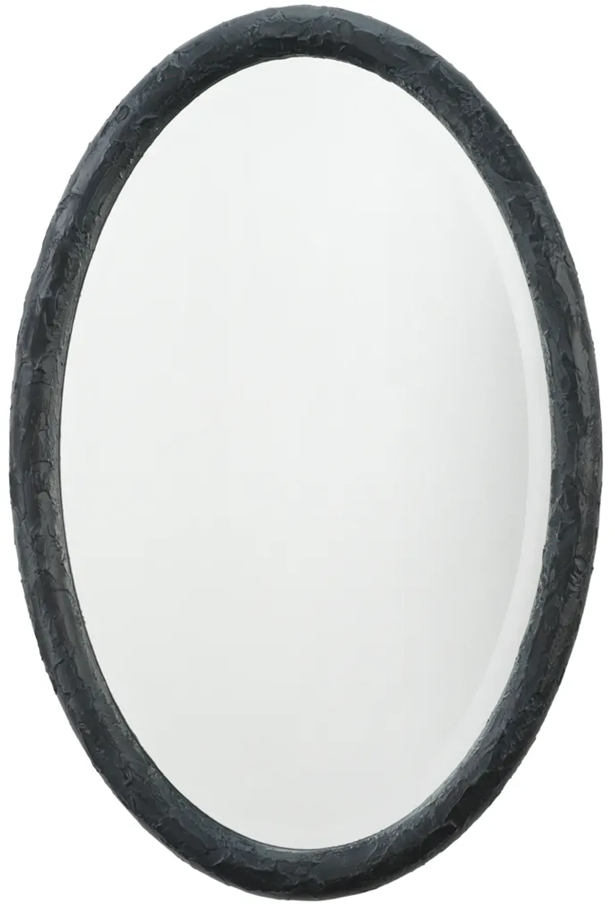 Ovation Oval Mirror, Black