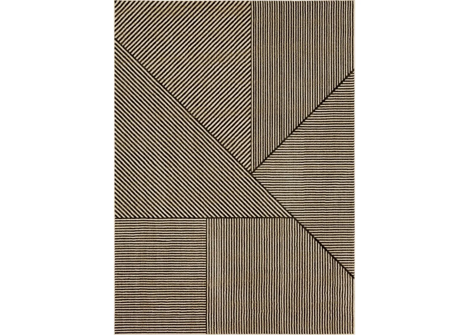 Bobby Berk by Karastan (Series 3) Linea Onyx 2'4" x 7'10" Rug