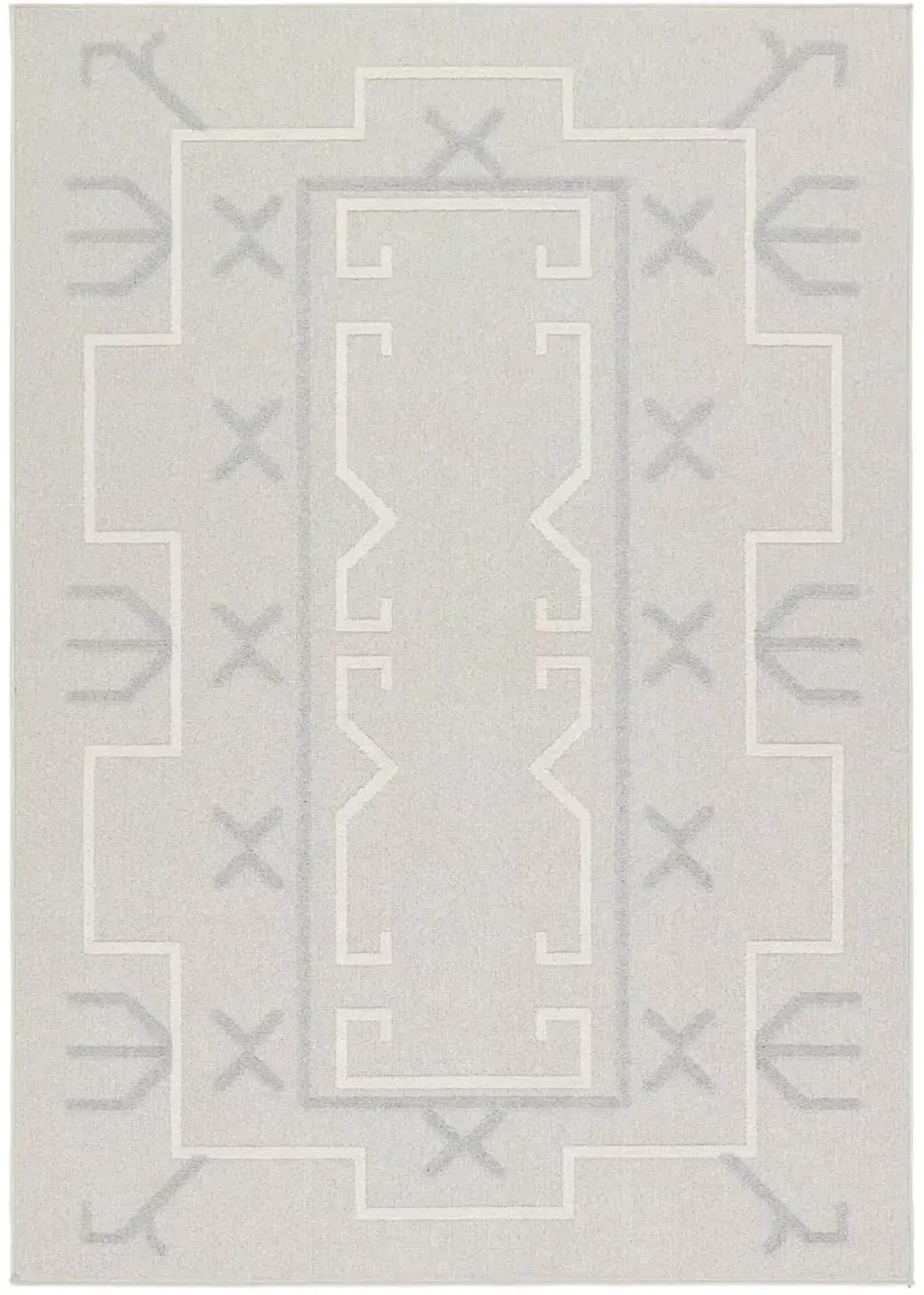 Kysa Kasinda Gray 6'7" x 9'6" Rug