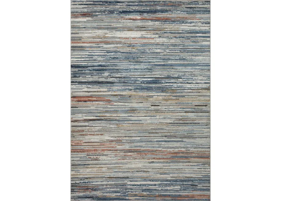 Bianca BIA08 Pebble/Multi 3'4" x 5'7" Rug