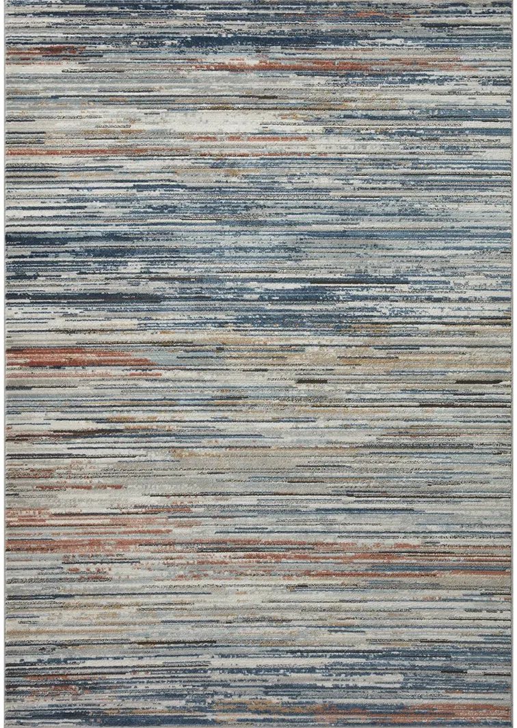 Bianca BIA08 Pebble/Multi 3'4" x 5'7" Rug