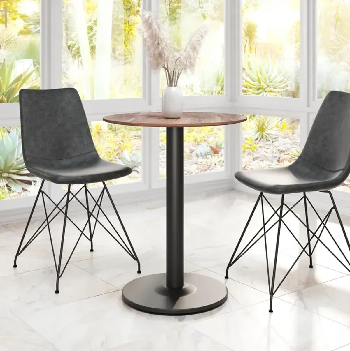 Belen Kox Alto Bistro Table Brown & Black, Belen Kox