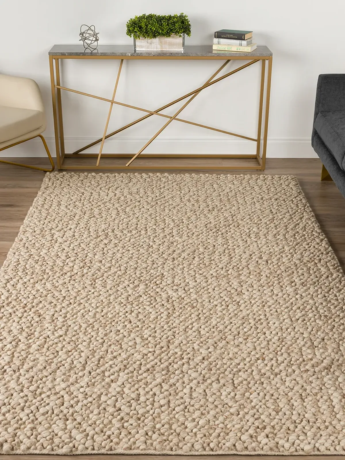 Gorbea GR1 Latte 8' x 10' Rug