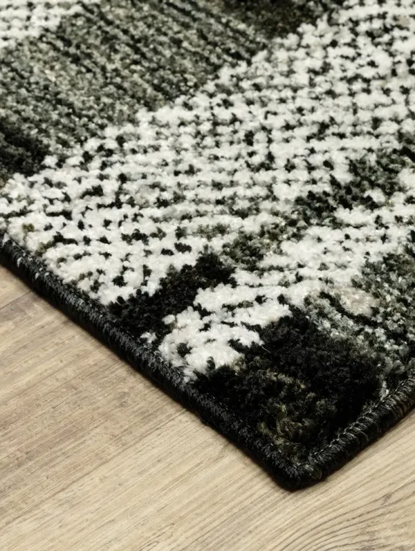 Atlas 10' x 13'2" Black Rug