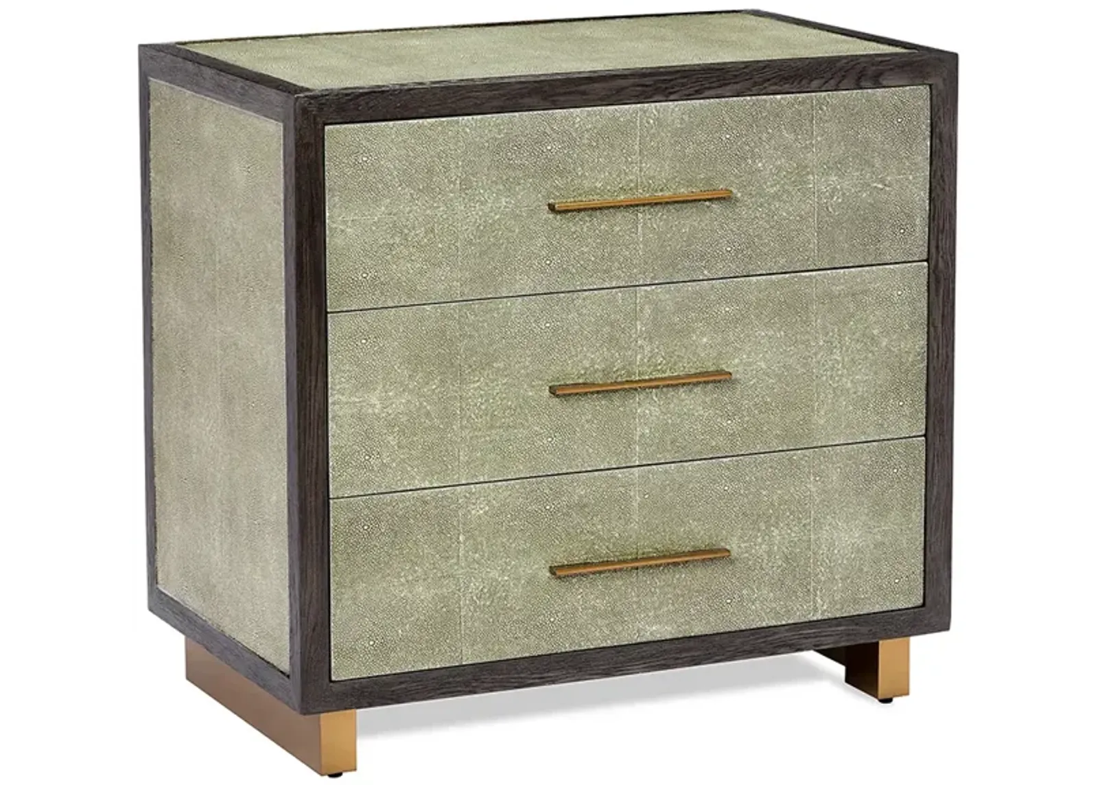 Maia Bedside Chest - Shagreen