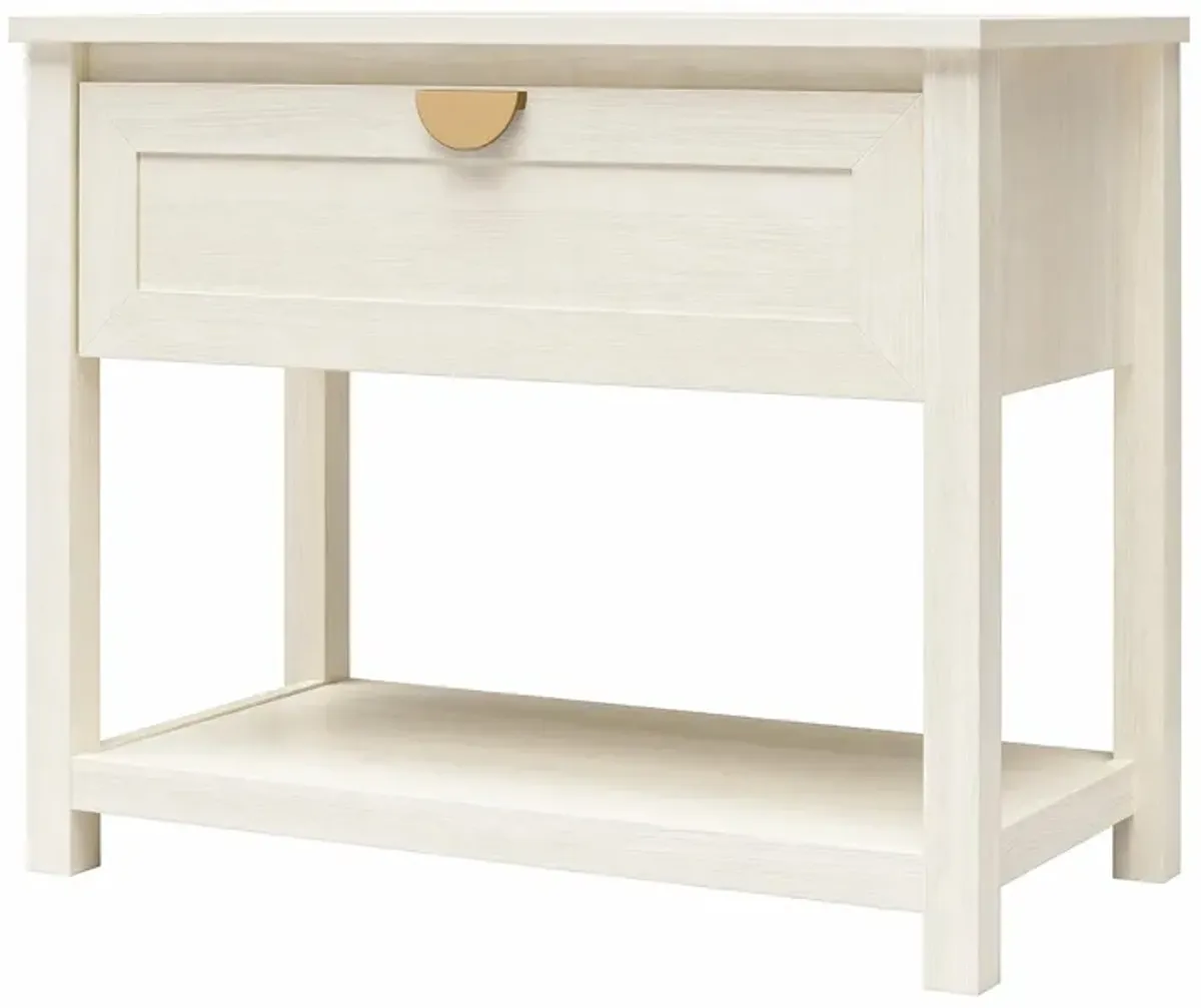 Mr. Kate Primrose Wide 1 Drawer Nightstand with Open Shelf