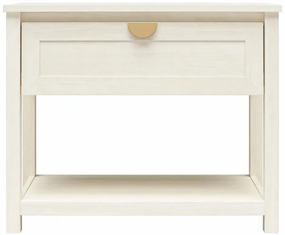 Mr. Kate Primrose Wide 1 Drawer Nightstand with Open Shelf