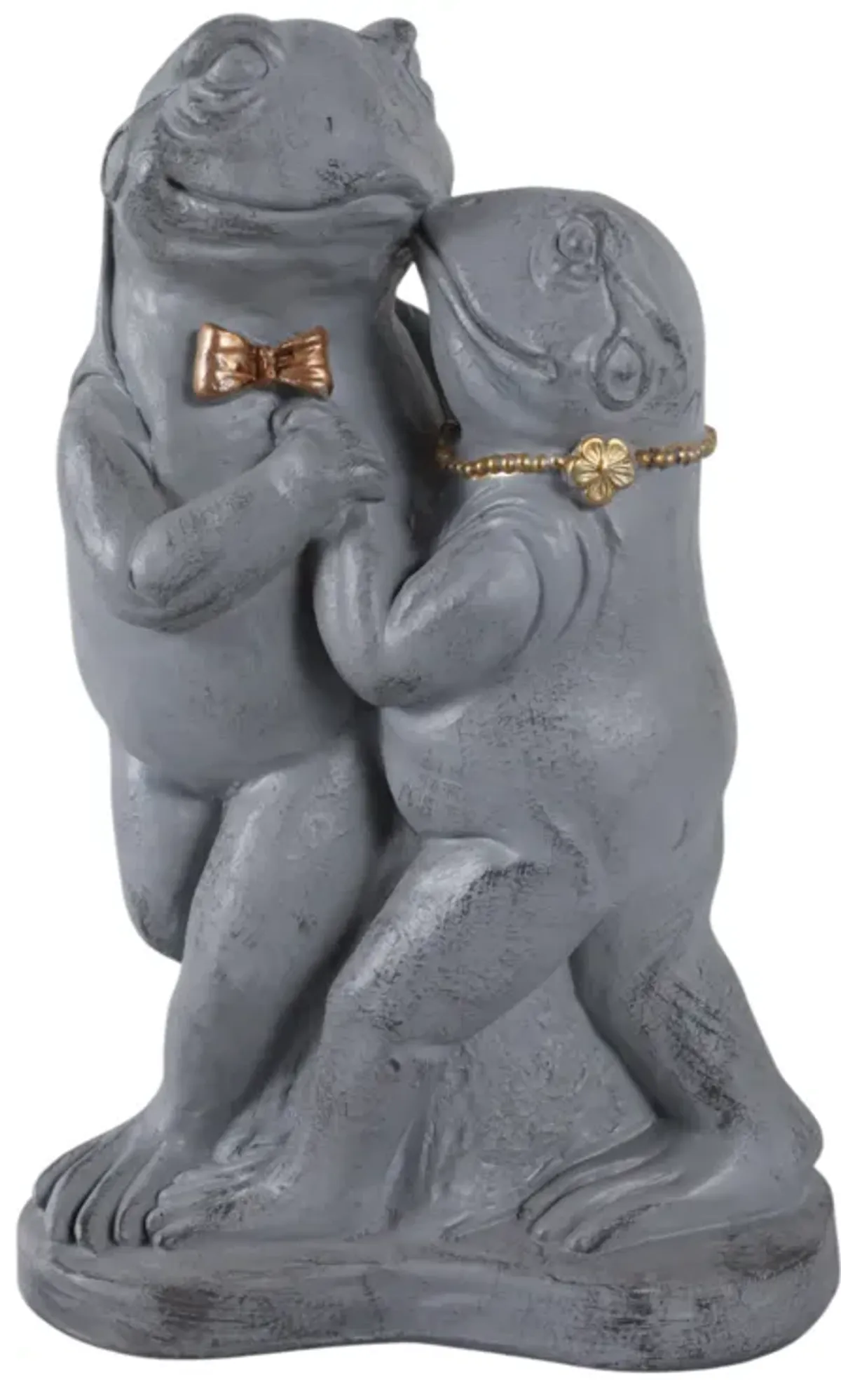 Frog Waltz Garden Statue