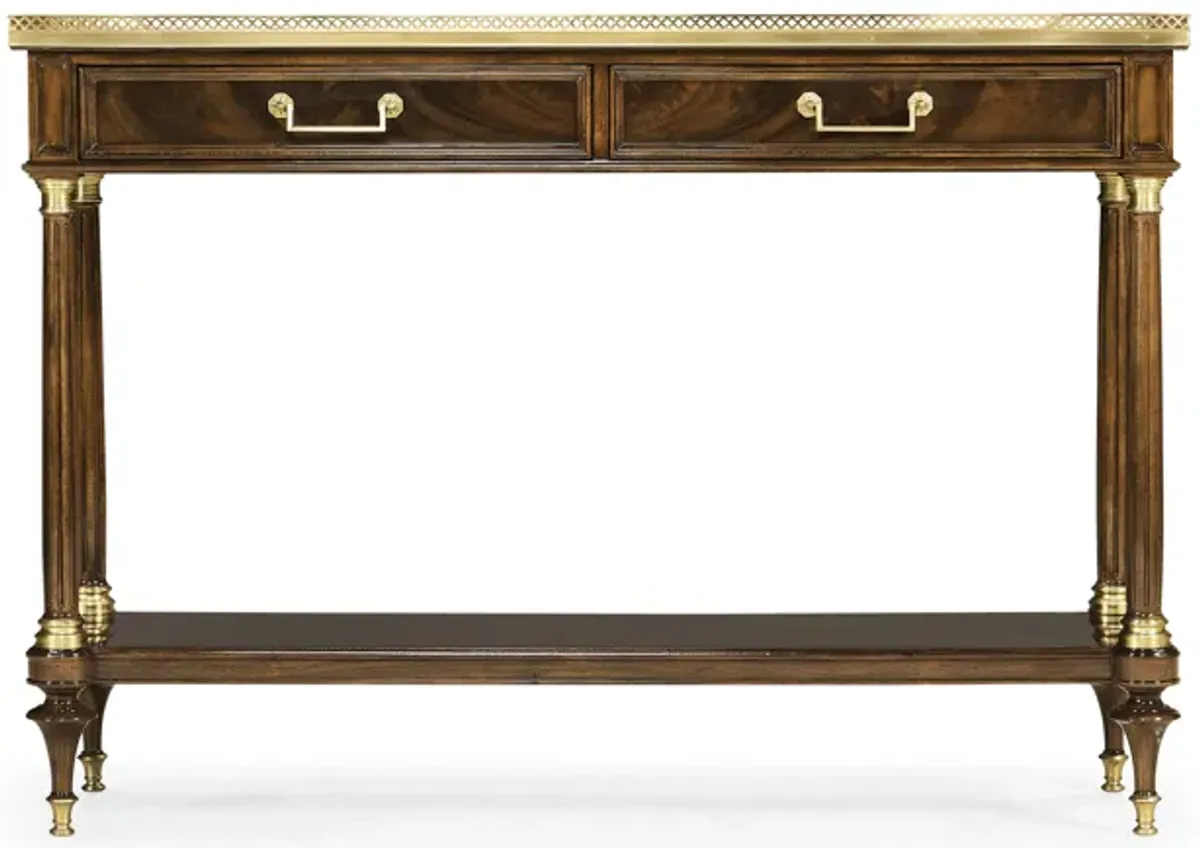 Brompton Mahogany Console Table