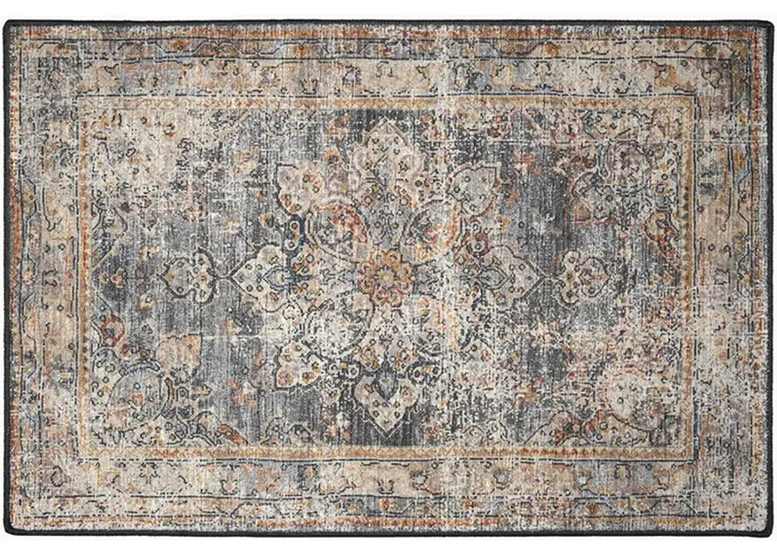 Jericho JC6 Charcoal 2' x 3' Rug