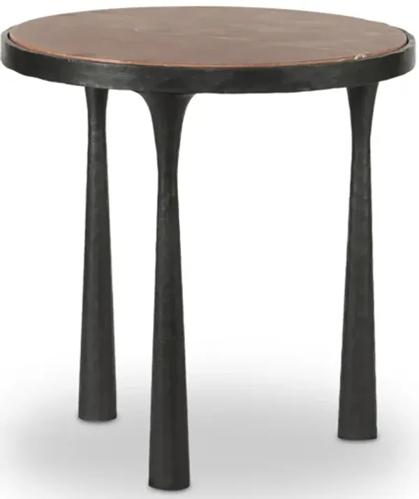 Billings Rust End Table