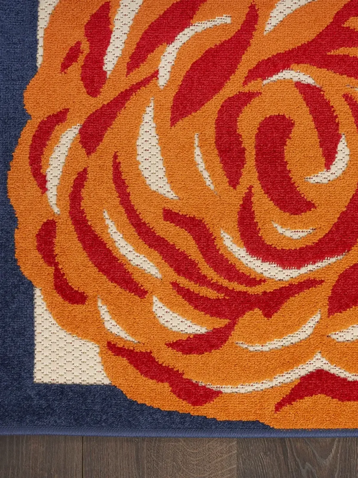 Aloha ALH32 Multicolor 5'3" x 7'5" Rug