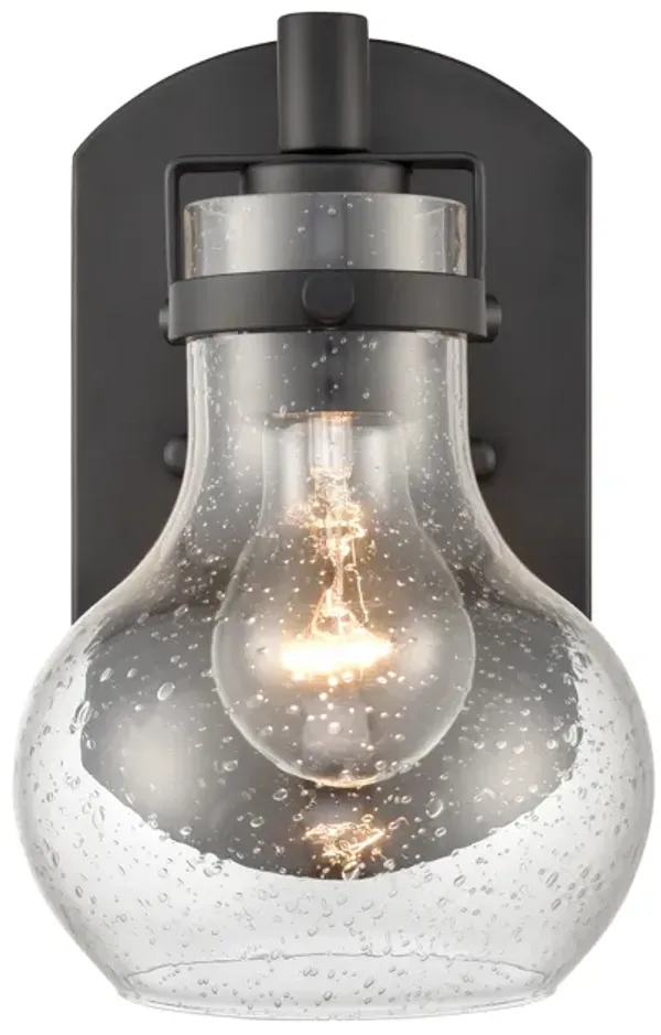 Salamanca 5.5'' Wide 1-Light Black Sconce
